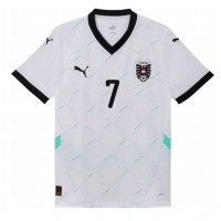 Maglia Calcio Austria Marko Arnautovic #7 Seconda Divisa Donna Europei 2024 Manica Corta